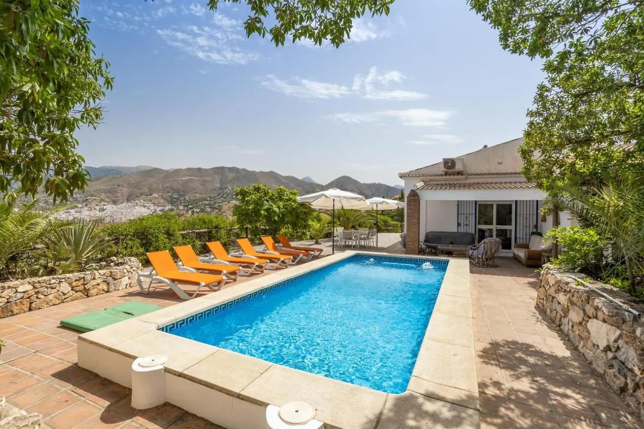 빌라 Casa Rural Liviana, Piscina Barbacoa Y Preciosas Vistas Malaga By Andaraholidays 콤페타 스페인