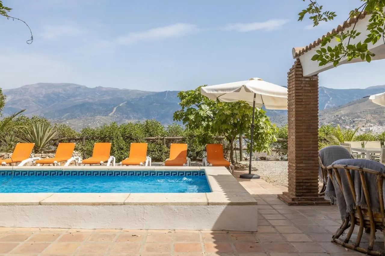 빌라 Casa Rural Liviana, Piscina Barbacoa Y Preciosas Vistas Malaga By Andaraholidays 콤페타