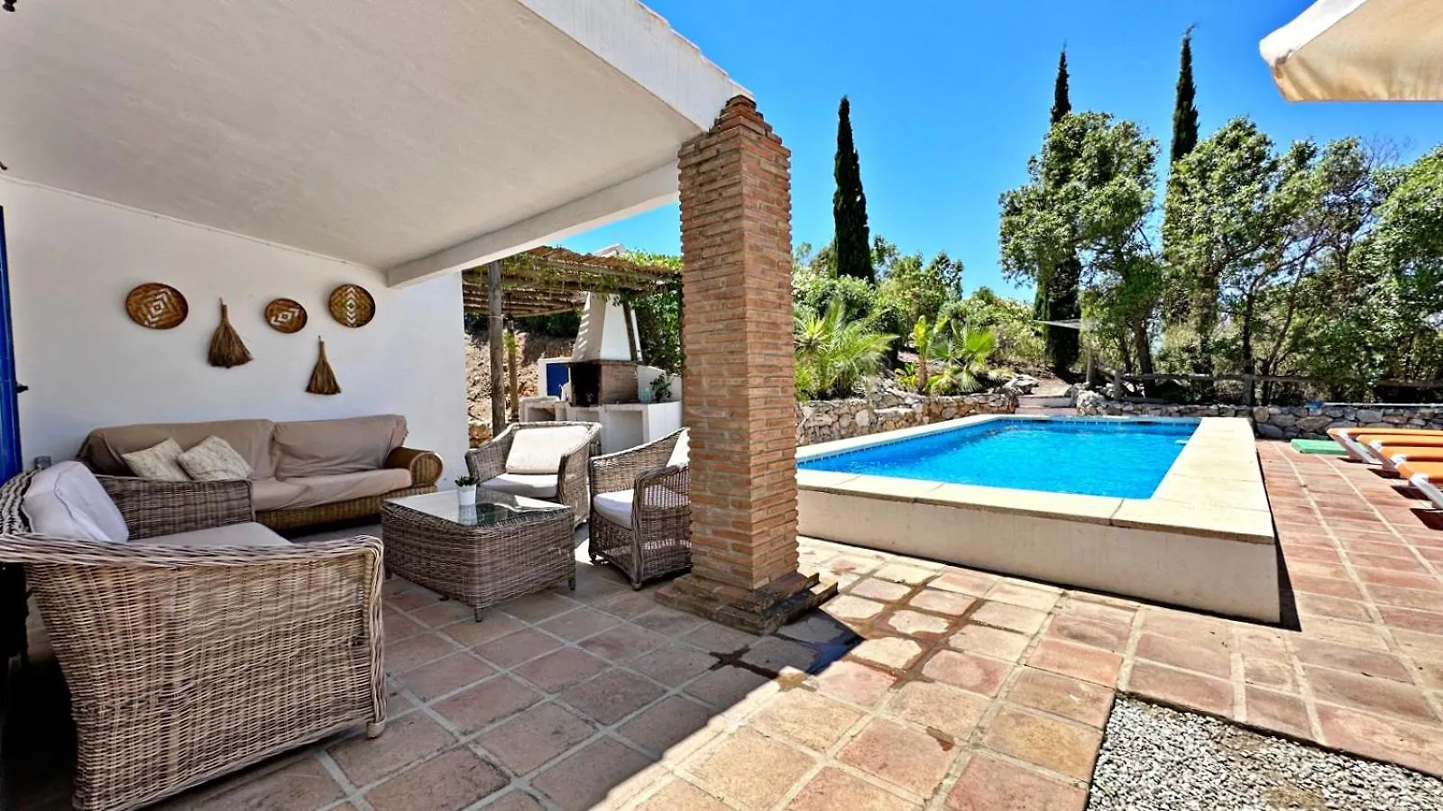 Casa Rural Liviana, Piscina Barbacoa Y Preciosas Vistas Malaga By Andaraholidays 콤페타 빌라